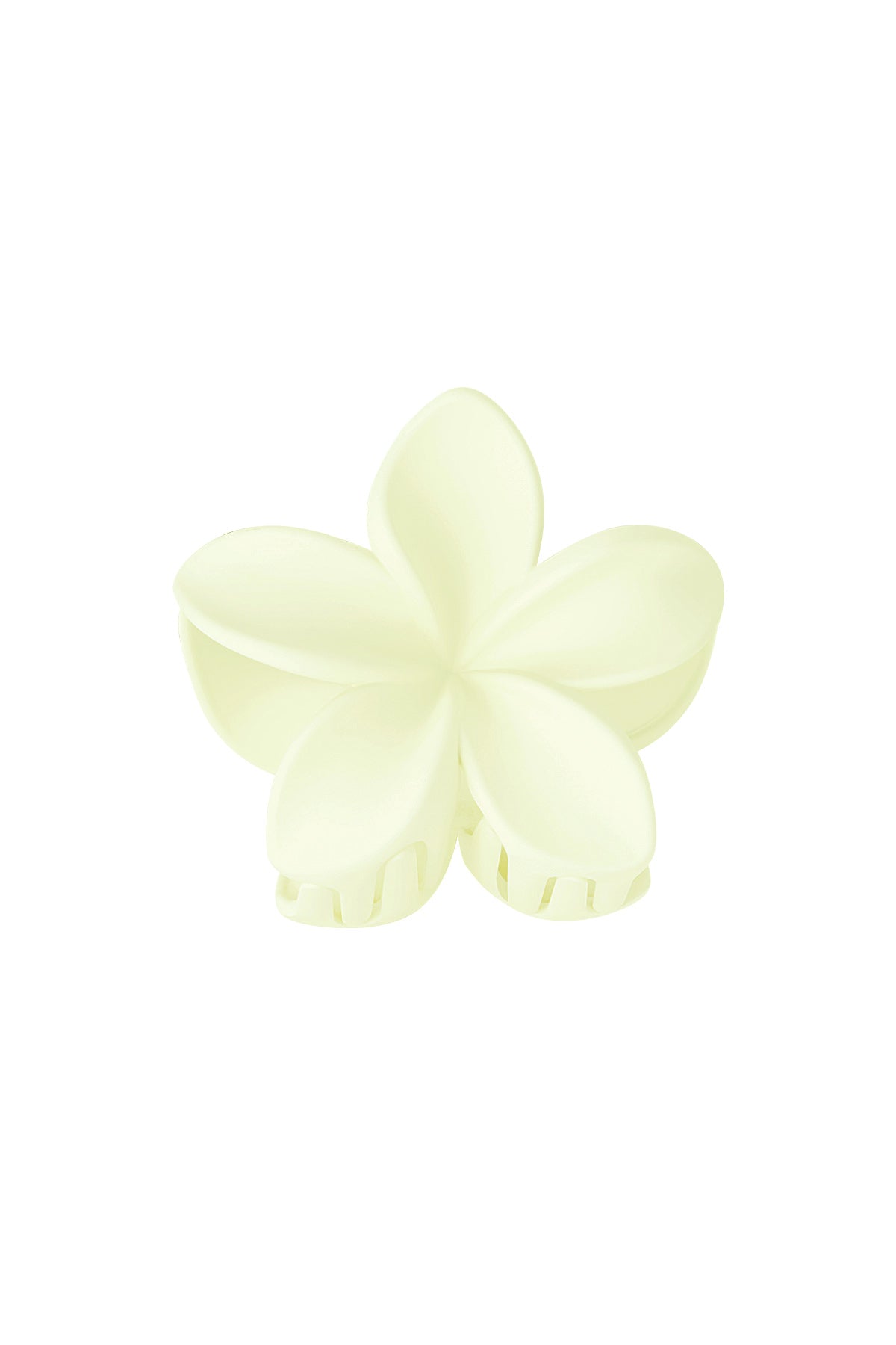Haarspange Blume - Kunststoff