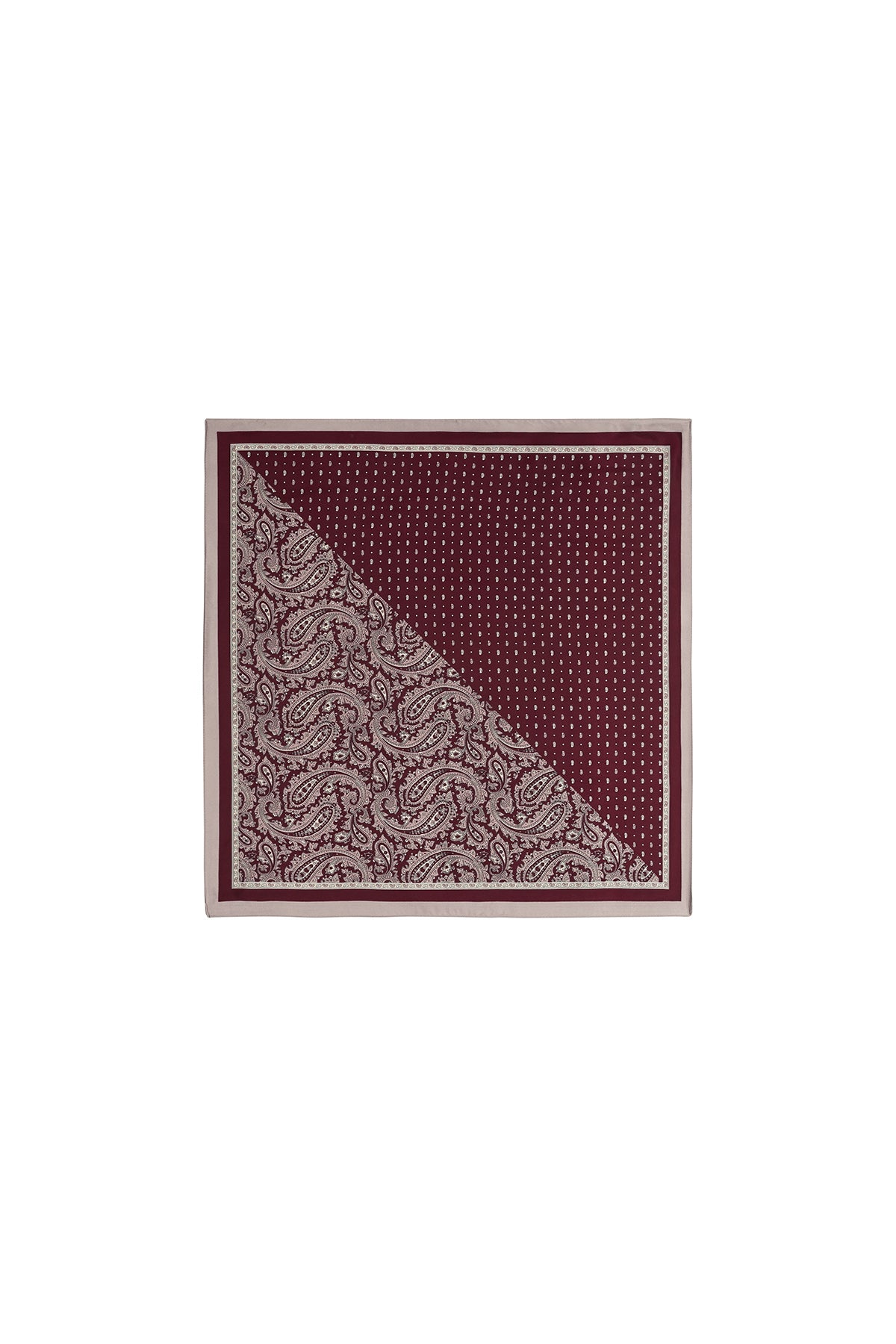 Winterschals mit Paisley-Muster, Retro-Imitationsseide, Alltagsaccessoires