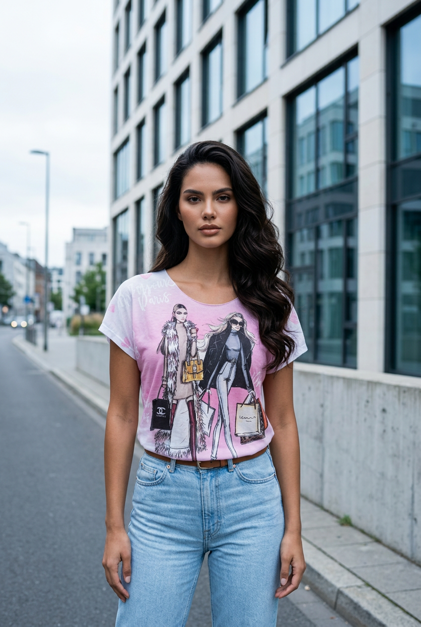 Shirt mit Motiv